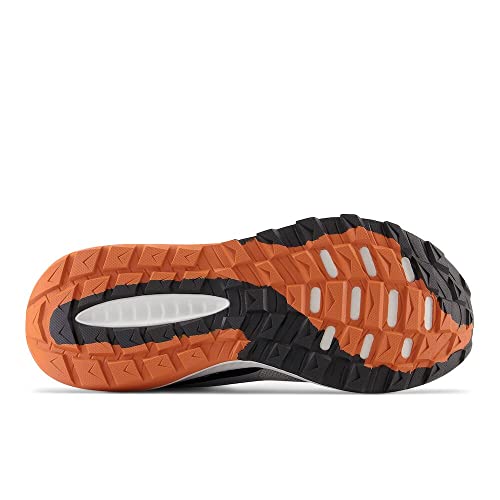 New Balance New Balance Men's DynaSoft Nitrel V5 Trail Running Shoe, Shadow Grey/Black/Cayenne, 9 M