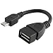 Produktbild Hirolan PC Micro USB Kabel männlich Host zu USB OTG Adapter Android Tablet Telefon PDA Für Samsung Galaxy ASUS Google Nexus 7 HTC One Tesco HUD Galaxy Tab 3 Nokia N810 N9 (schwarz)