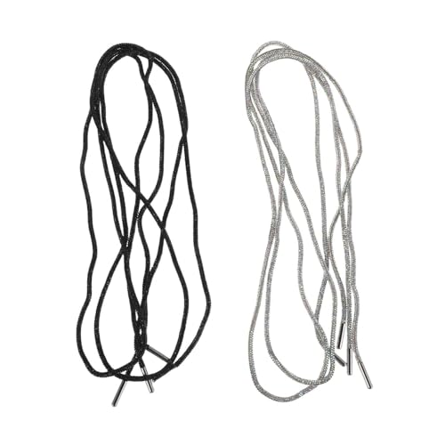 Lacets ronds à paillettes pour remplacer les cordons usés de vos hoodies