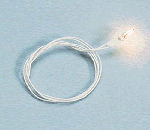 Cir-Kit ConceptsDollhouse Miniature 16v GOW Bulb w8 White Wires