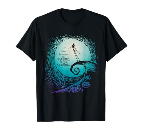 Disney Nightmare Before Christmas Jack Movie Logo T-Shirt