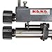 KAKA INDUSTRIAL Sheet Metal Bead Roller with Dies, 7-Inch Throat Depth, 22-Gauge Mild Steel Capacity Sheet Metal Rotary Forming Machine, Adjustability HVAC Tools Fabrication Bead Rolling Machine RM-08