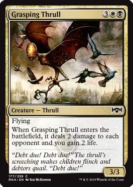 Magic: The Gathering - Grasping Thrull - Foil - Ravnica Allegiance