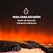 KLARSTEIN Studio Light & Fire 2 Chimenea - Chimenea eléctrica, Chimenea con...