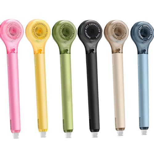 Ruban correcteur blanc Qtopun en lot de 6 rouleaux pour l'école