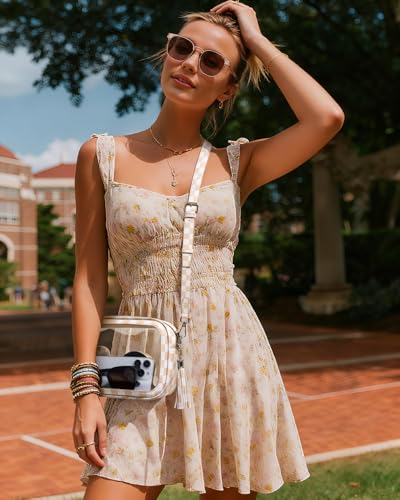 Image of Unilily Clear Bag for Stadium Events, Clear Purse Stadium Approved Crossbody Bag for Concerts Sports Festivals Events Women
