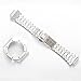 CYQASD Metal Watch Band Case for GA2100 /GA-2110 Replacement Kit,，Stainless Steel Watch Strap Bezel Accessories for Mens Women GA2100/GA-2110 Watches