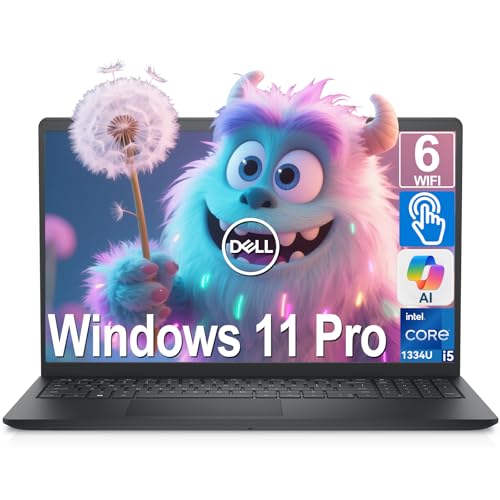 Dell Inspiron 15 3530 Touchscreen Laptop Computer, Intel 10-Core i5 1334U, 32GB RAM, 1TB SSD, 15.6'' FHD Anti-Glare Display, Wi-Fi 6, Ai Copilot, Windows 11 Pro, for Business & Student
