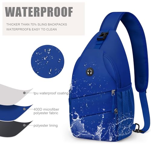 Image of Crossbody Bags for Women Men Trendy Sling Bag Bakpack Casual Chest Bag with Convertible Shoulder Strap steel Stainless Steel Paint