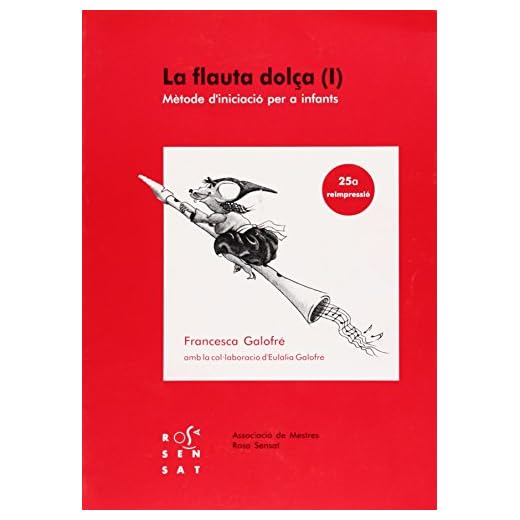 La flauta dolça I: Mètode d'iniciació per a infants (Dossiers Rosa Sensat) - 9788485008353