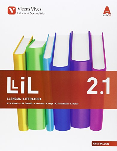 Portada de Llengua i Literatura 2º ESO Llibre 1 i 2 Illes Balears