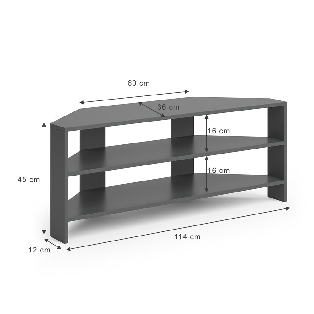Zwevend TV Meubel Antraciet Schorpioen 180 cm Zwevend TV Meubel Antraciet Schorpioen 180 cm