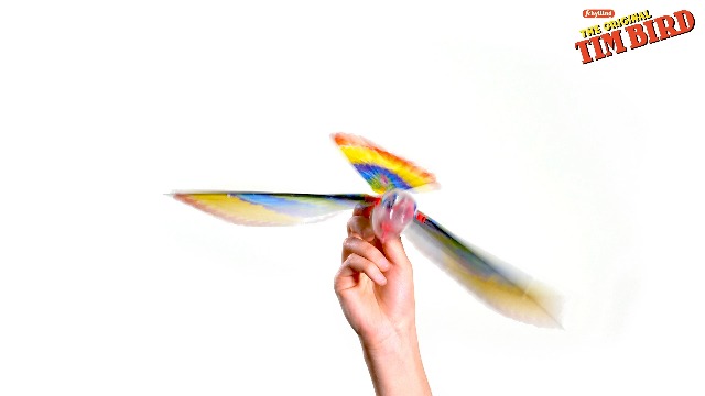 Amazon.com: Schylling Tim Bird Flying Toy - Rubberband-Powered