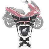  Pegatina de motocicleta, piezas de ajuste de almohadilla de tanque de combustible, accesorios de calcomanía antideslizante para Honda PCX 125150 2017 2019 2020