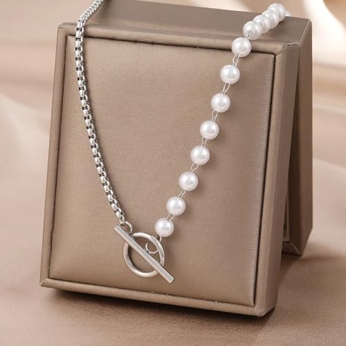 Collier à bascule facile à fermer argent 925 anti-ternissement - 2