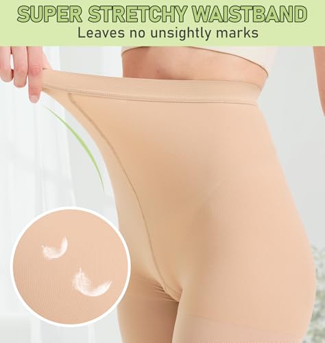 Image of KEKING Medical Compression Pantyhose for Women & Men, Comfort 15-20 mmHg Graduated Compression Support Stockings, Open Toe Compression Tights for Varicose Veins, Edema, Flight, Beige XL