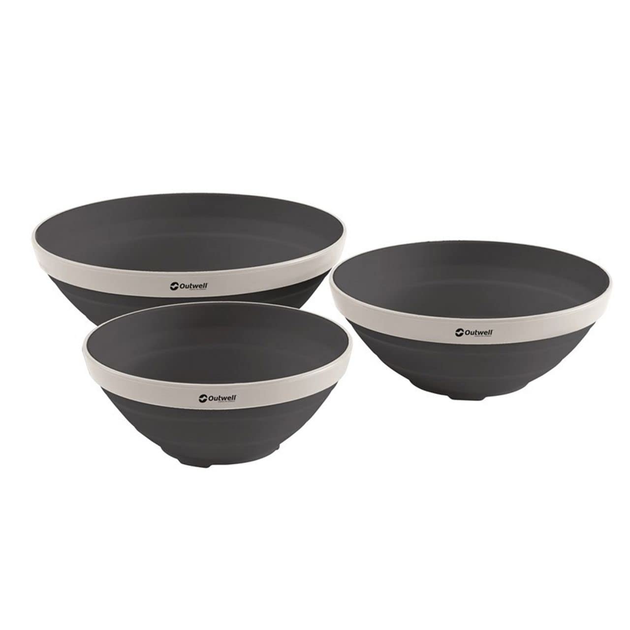 Outwell Collaps Bowl Set of 3 Foldable Navy Night
