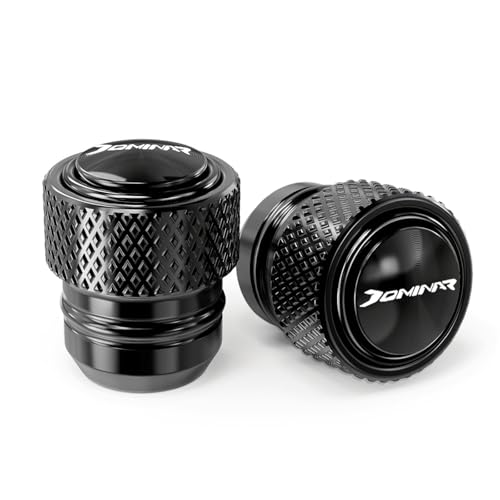 Bouchon de valve pneu moto pour roadster Bajaj Dominar 400 250 en aluminium