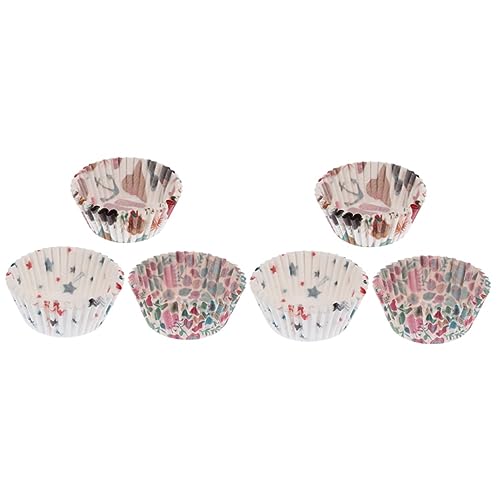 BESTonZON 600 Piezas Cupcake Tulip Cupcake Liner Tarta De Huevo Taza Para Hornear Muffins De Chocolate Papel De De Boda Soportes De Pastel De Boda Muffins De Chispas De Chocolate