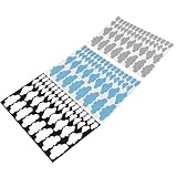 YARNOW 雲のウォールステッカー 3枚セット PVC素材 粘着式取り外し可能 家具装飾ステッカー 部屋 保育園 寝室向け 壁紙用インテリア装飾