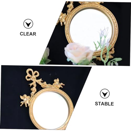 Miroir cosmétique de bureau stable pour corriger les reflets flous
