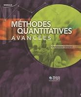 méthodes quantitatives avancées 2896504206 Book Cover