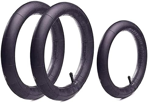16'' Back and 12.5'' (2+1) Front Wheel Replacement Inner Tubes | Compatible with BoB Stroller Tire Tube Revolution SE/Pro/Flex/SU/Ironman - Made from BPA/Latex Free Premium Quality Butyl Rubber