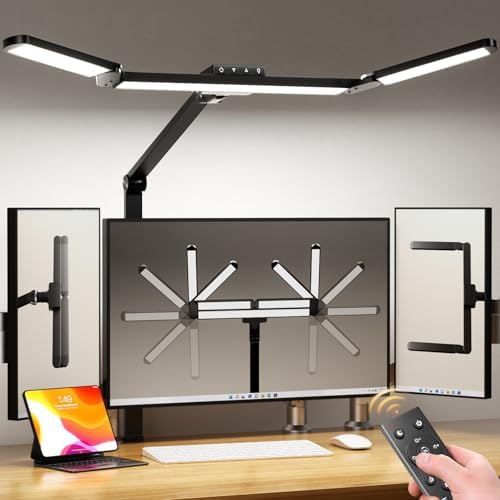 Airlonv LED Desk Lamp with Clamp, Architect Desk Lamp for Home Of...