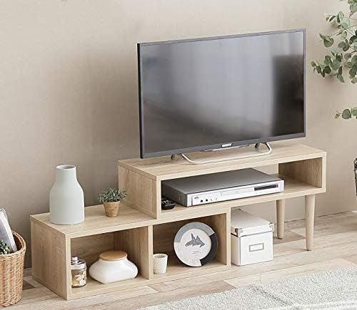 Amazon テレビ台 テレビボード Tv台 Tvボード ローボード ナチュラル 棚 伸縮 おしゃれ 北欧 ドレッサー コーナータイプ ワンルーム 一人暮らし 木製テレビ台 コーナーボード 収納 ローボード テレビ台 オンライン通販