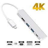 USB C to HDMI Adapter for Samsung DeX Station for Galaxy Note8/S8/S8+/S9/S9 Plus, BBing Type C Hub HDMI 4K +2USB3.0+ Power Delivery Adaptor for Nintendo Switch, MacBook Pro 2016 2017
