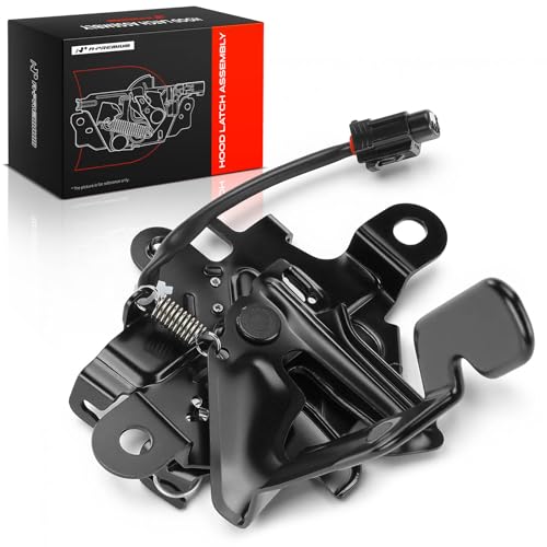 A-Premium Hood Latch Lock Compatible with Toyota RAV4 2019-2023, Front Hood Lock Engine Bonnet Latch Assembly For Model with Alarm System