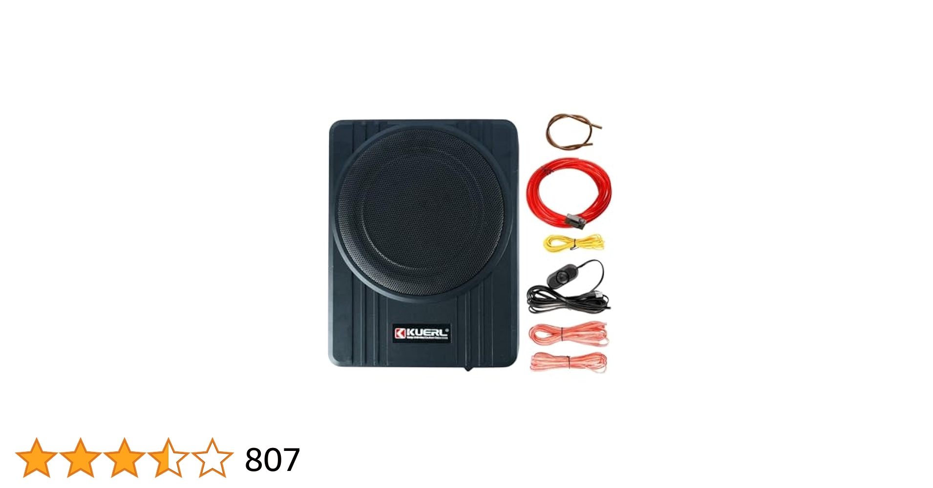 Amazon.co.jp: YaCCC 10インチ 800W カーシート下サブウーファー