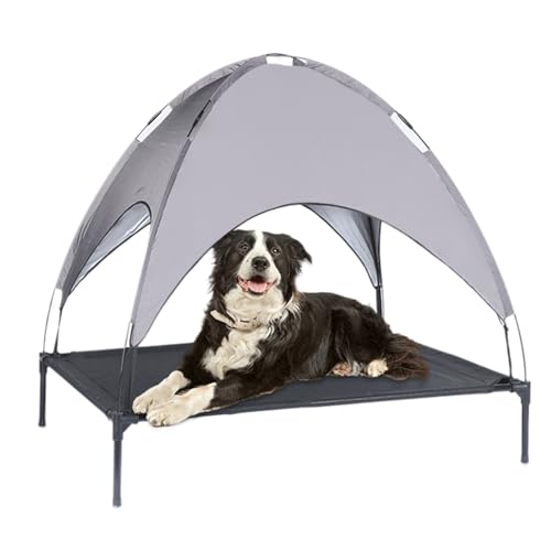 Tente d'intérieur pour chien stable avec protection solaire pour camping et terrasse - 8