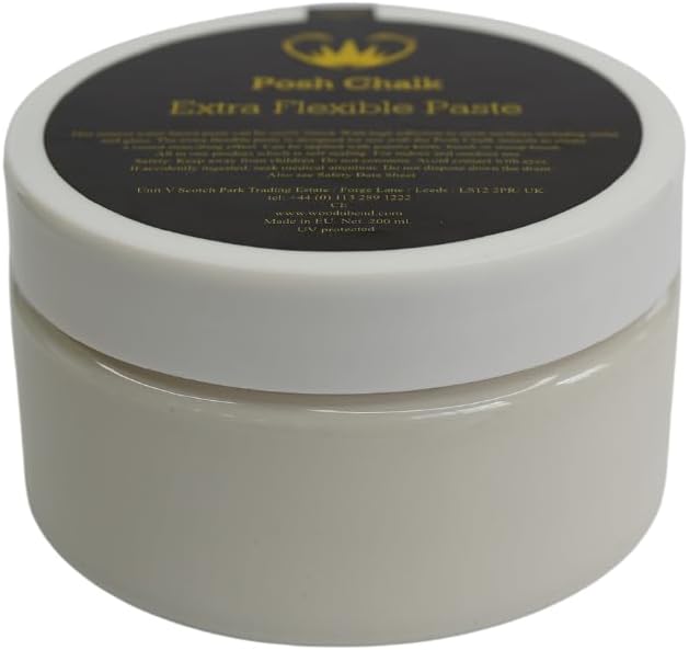 Posh Chalk PCP0500 Precious Diamon Dust 200ml - Add Sparkle + Shimmer - DIY, Craft, Upcycling, Furniture - Paint + Paste Enhancing - Textured Effects