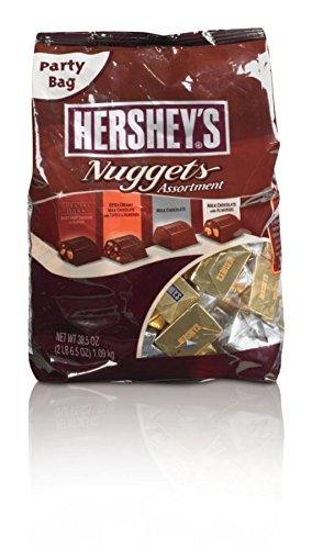 image for Hershey's Nuggets Chocolate-Assortment New Super Size Package- 4lbs -7
