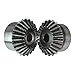 1pc 1.5M Module 90 Degree Bevel Gear - Durable Carbon Steel Transmission Gear for Agricultural & Industrial Use(36 Teeth Process Hole)