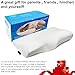 EPABO Contour Memory Foam Pillow Orthopedic Sleeping Pillows, Ergonomic Cervical Pillow for Neck Pain - for Side Sleepers, Back and Stomach Sleepers, Free Pillowcase Included (Firm & Queen)