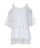 guess kleider sale Dalila Kleid Guess Damen Dalila Dress Lässiges Kleid, Bianco, L