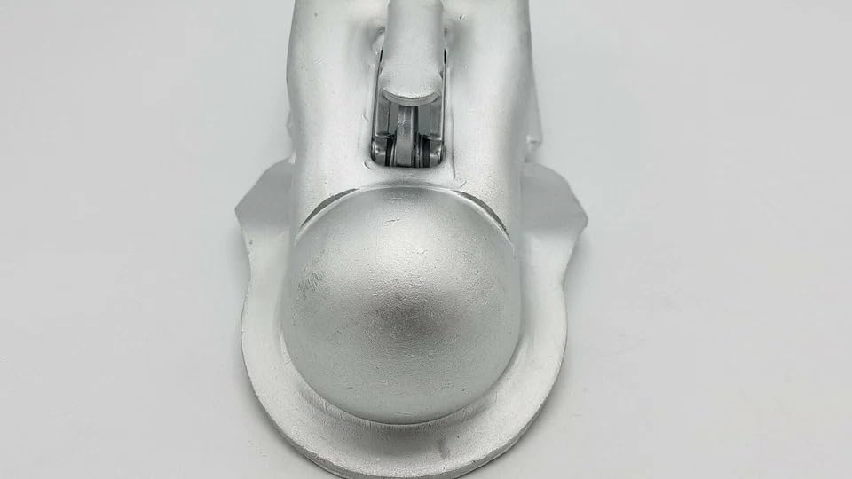 TC-8500D 2 5/16" Ball Trailer Corrosion-Resistant Coupler Hitch Compatible with Standard Boat Trailers Replaces Part TC-8000D 8500# (SAE Class IV) Heavy-Duty Bolt On