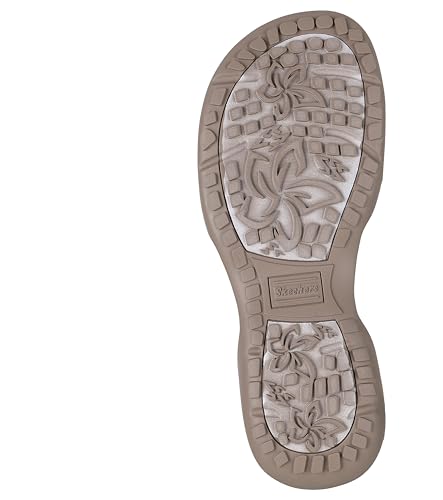 Skechers Skechers Women's REGGAE SLIM - SUNNYSIDE 2.0, Adjustable Criss-Cross Multi Strap Sandal, White, 9M