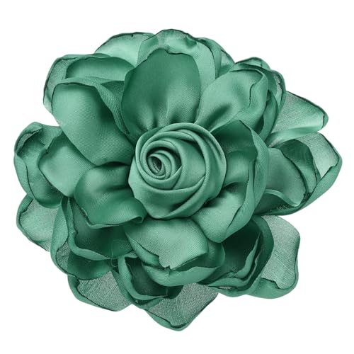 Image of PATIKIL Rose Flower Hair Clips, Fabric Brooch Pins for Women Wedding Party Dance Dress Clothes Accessories Valentine's Day Gifts