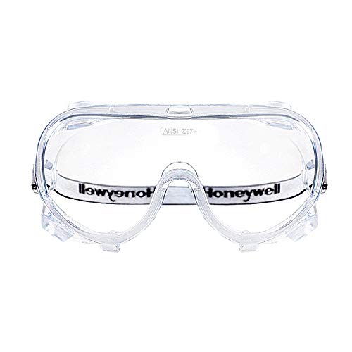 Honeywell Premium LG99100E Clear Polycarbonate Anti-Fog Goggles with Elastic Head Bands (Pack of 2) (B08L9J5SWG) Amazon Price History, Amazon Price Tracker