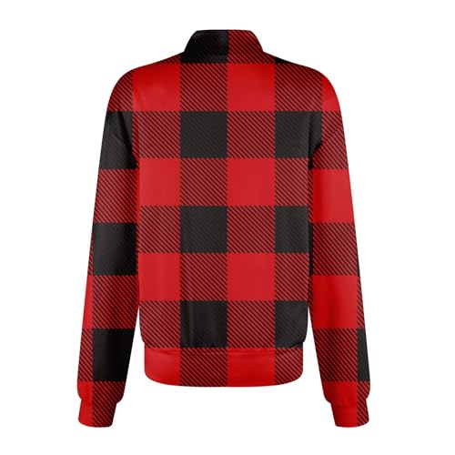 Scrub Jackets for Woman Zip Up Long Sleeve Tops Print Plus Size Womens Scrubs for Women Nursing Shirts with Pockets