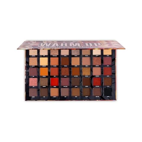 W7 Warm Up Pigment Palette for Glam Looks Cover