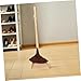 Healifty 1set Broom and Dustpan Set - Wooden Long Handle Heavy Duty Dustpan Broom Standing Broomstick Dust Pan Floor Cleaning Tools for Kitchen Garage Home
