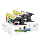 Stampanti Compatibili:Tinnee LC 1280XL cartucce compatibile per Brother MFC-J5910DW MFC-J6510W MFC-J6710DW MFC-J6910DW printers.