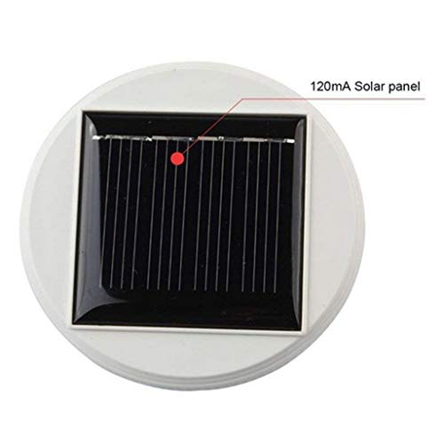 LOVIVER 2pcs Mudança De Cor Mosaico Luzes Solares Bola De Vidro Lâmpadas LED