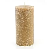 Root Candles - 33625 Unscented Timberline Pillar Candle , 3 x 6-Inches, Beeswax