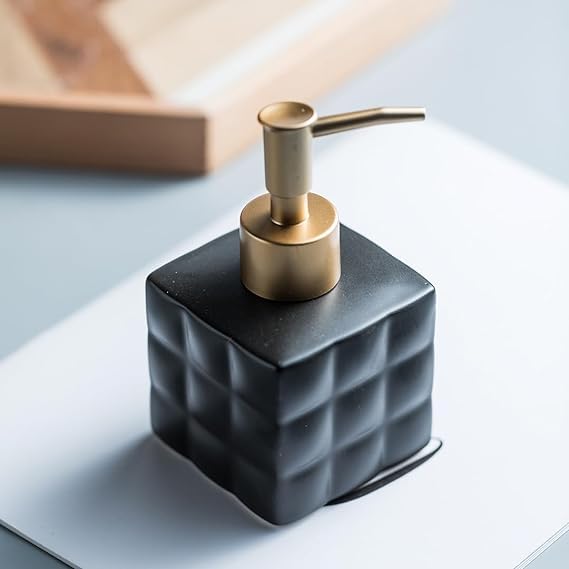 Kuber Industries Liquid Soap Dispenser | Handwash Soap Dispenser | Soap Dispenser for Wash Basin | Shampoo Dispenser Bottle | Bathroom Dispenser Bottle | 220 ml | Black (B0CNKLQPN8) Amazon Price History, Amazon Price Tracker