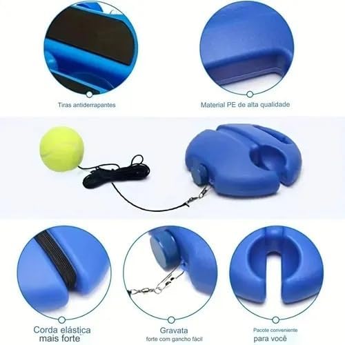 Base para Treino de Tênis com Corda Elástica